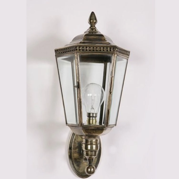 Landelijke buitenlamp Chelsea gepoetst koper (PBUL) Limehouse 8716803506770
