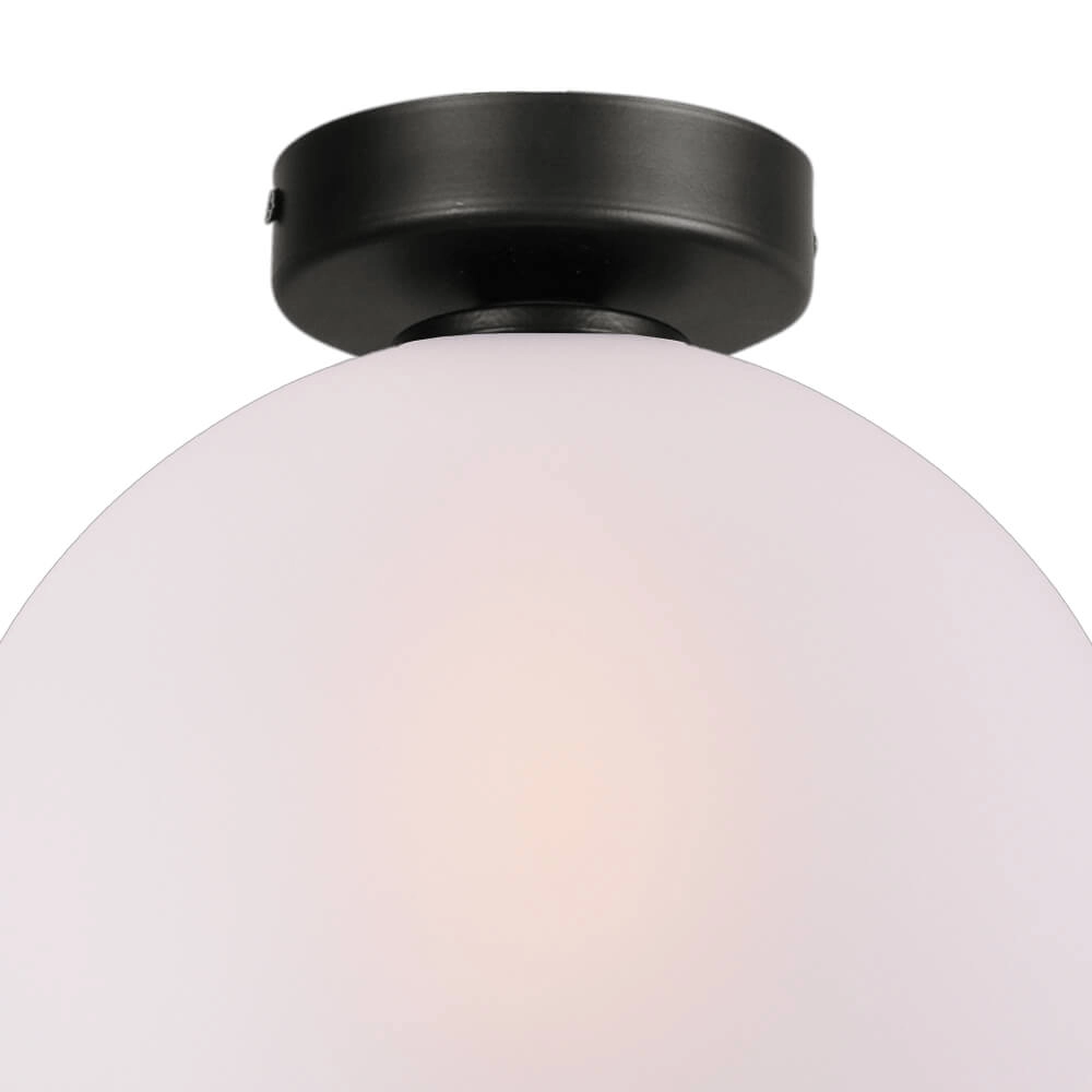 Plafondlamp Bella 2 met Ø 25cm goud glas Masterlight 8718121343921