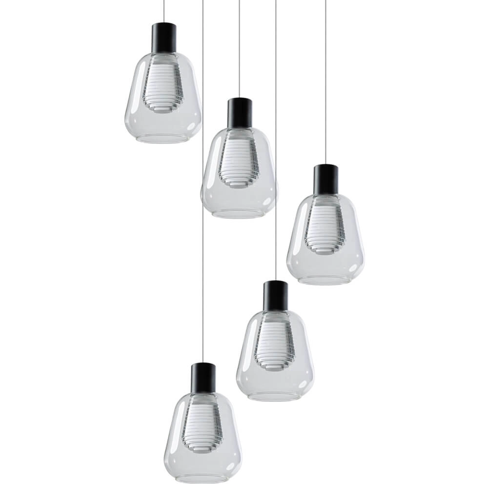 Vide hanglamp Gary 5-lichts ETH 9900002611970