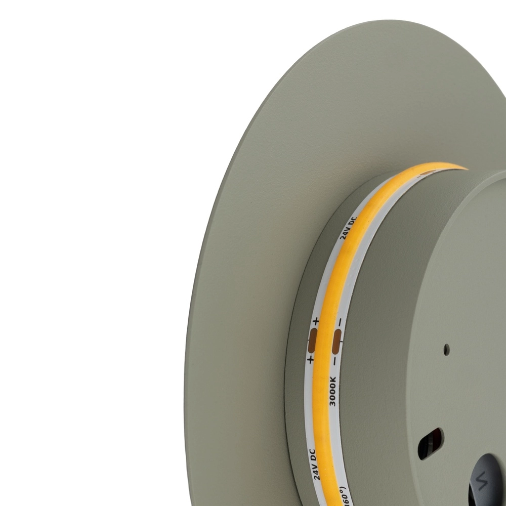 Design wandlamp Ring saliegroen Ø 15cm Lyora 5903139126632