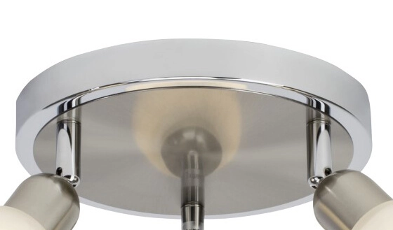 Led plafondspot Bethany 3-lichts grijs Brilliant 4004353200359