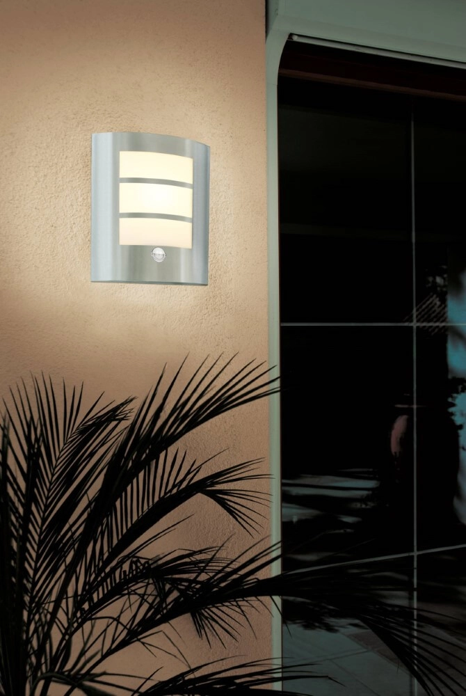 Schriklamp Oslo city bewegingssensor Eglo 9002759881429