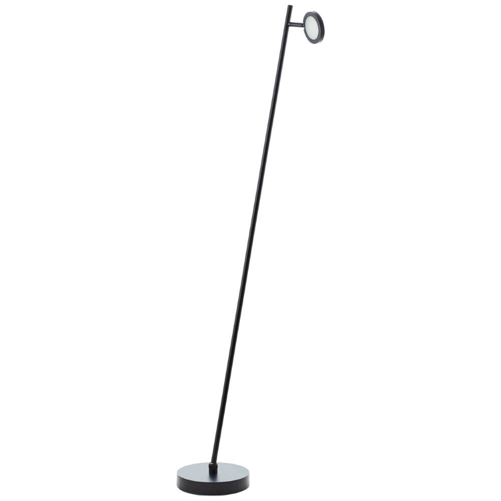Oplaadbare vloerlamp Pesso zwart Brilliant 4004353447020