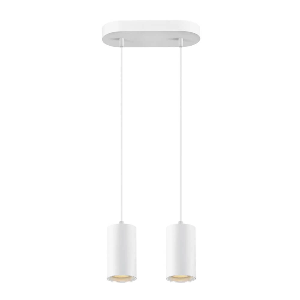 Pendel hanglamp Asto Tube wit 2x GU10 Pendel hanglamp Asto Tube wit 2x GU10