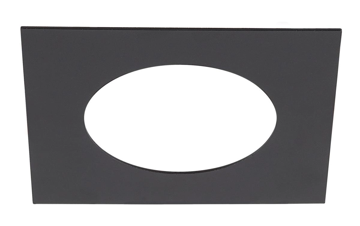 Inbouwframe voor Numinos S recht 160/100mm zwart