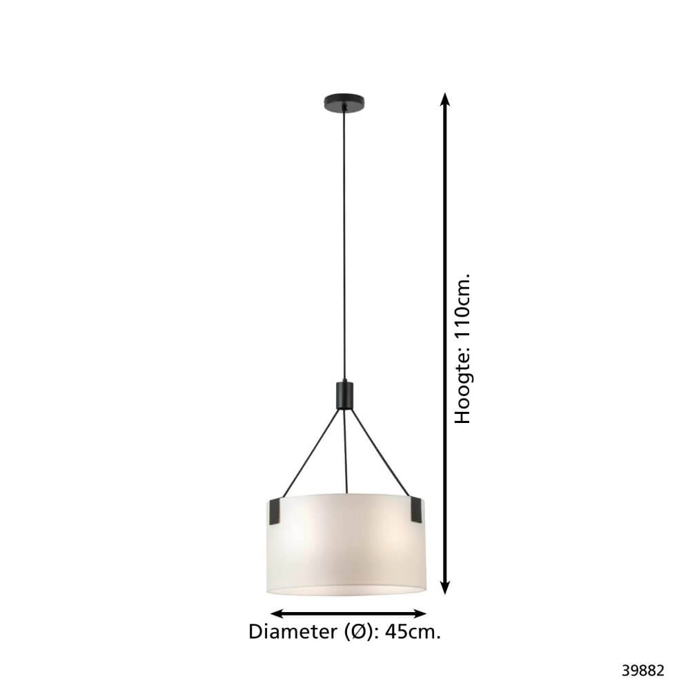 Hanglamp Tortola met 9 kapjes Stars of Light 9002759398828