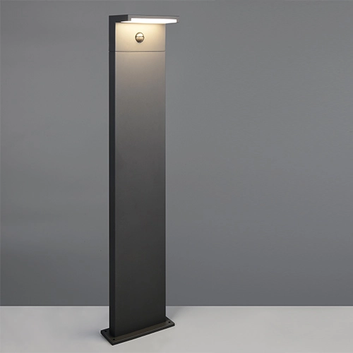 Moderne tuinlamp Ravi antraciet met sensor 100cm Trio 4017807686937