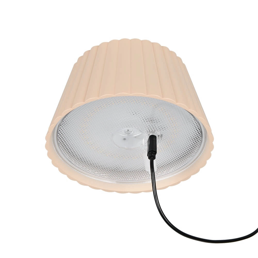 Oplaadbare vloerlamp Suarez zandkleurig Trio 4017807643220