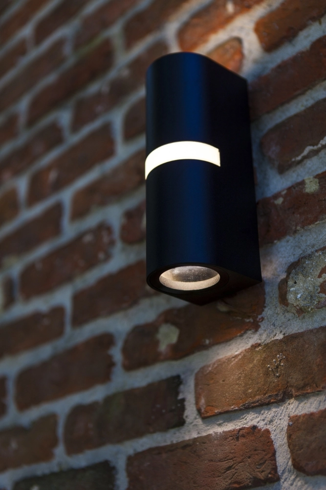 Grijze wandlamp Mika design van Lutec kopen | LampenTotaal