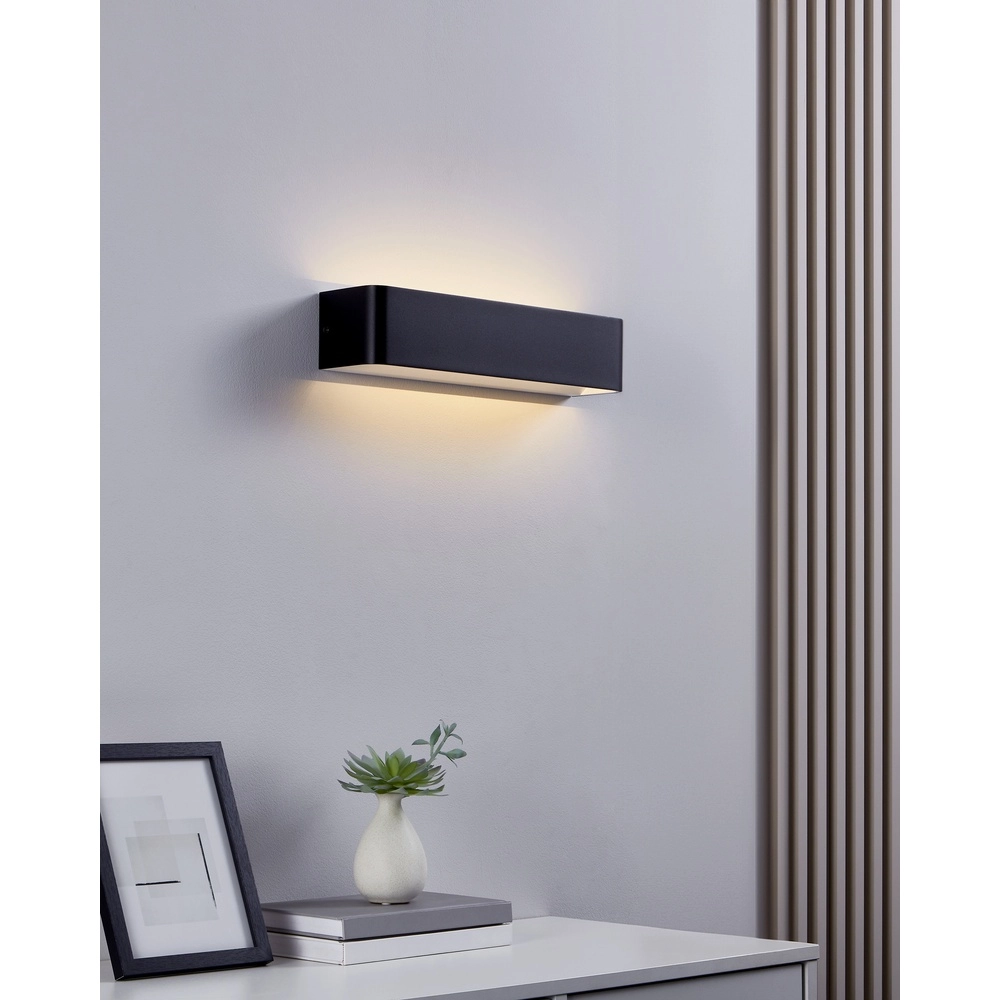 Led wandlamp Sania 4 37cm - zwart Eglo 9008606289875