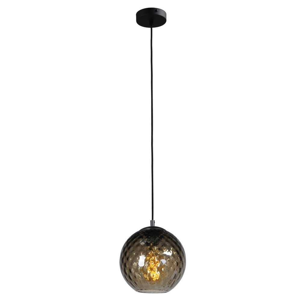 Zwarte hanglamp Baloton 25cm