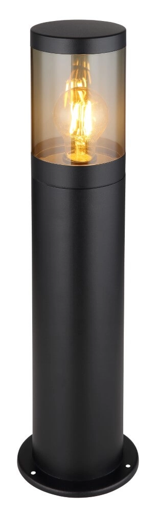 Zwarte terraslamp Xeloo 50 cm