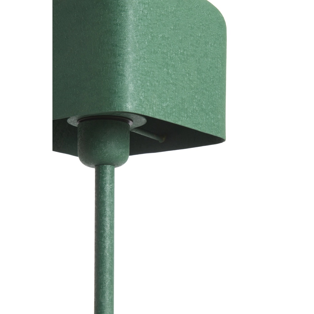 Nachtkastlamp Elenie 15x15cm - mat donker groen Light & Living 8717807818791