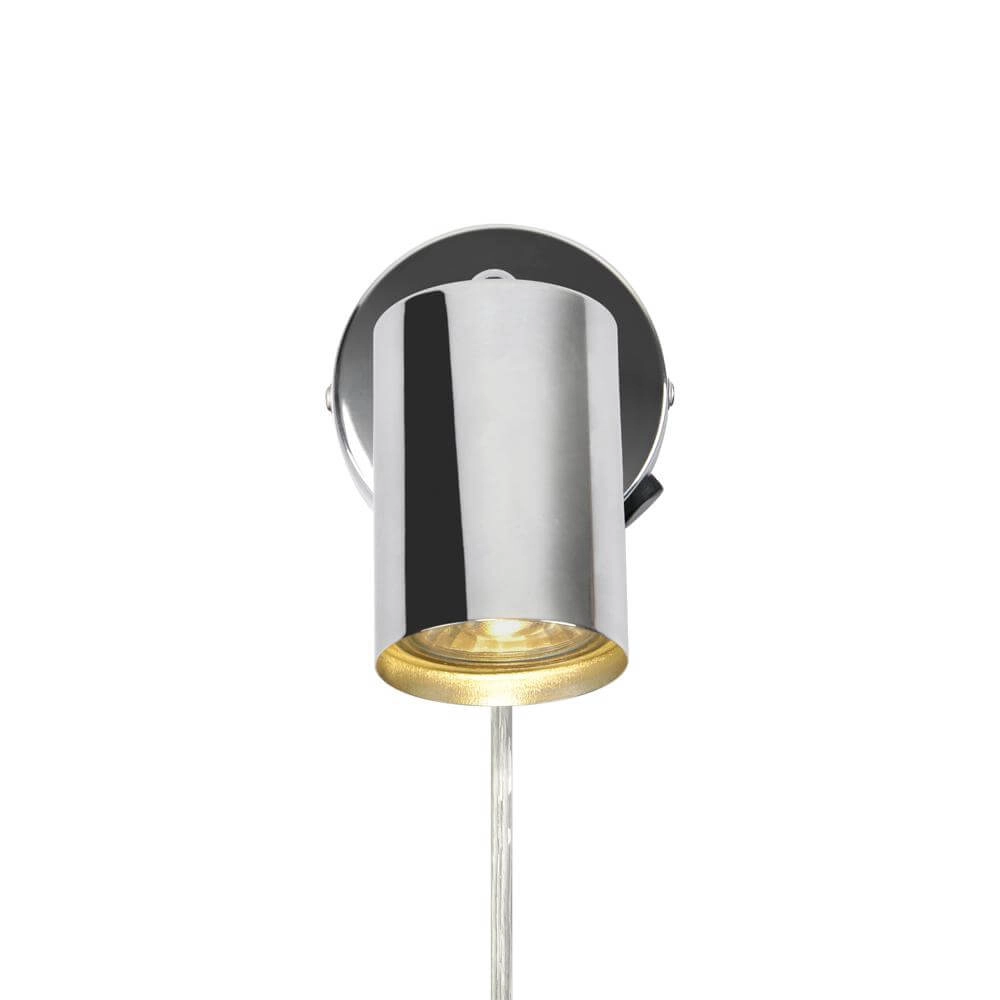 Chromen wandlamp Explore met snoer Nordlux 5704924024191