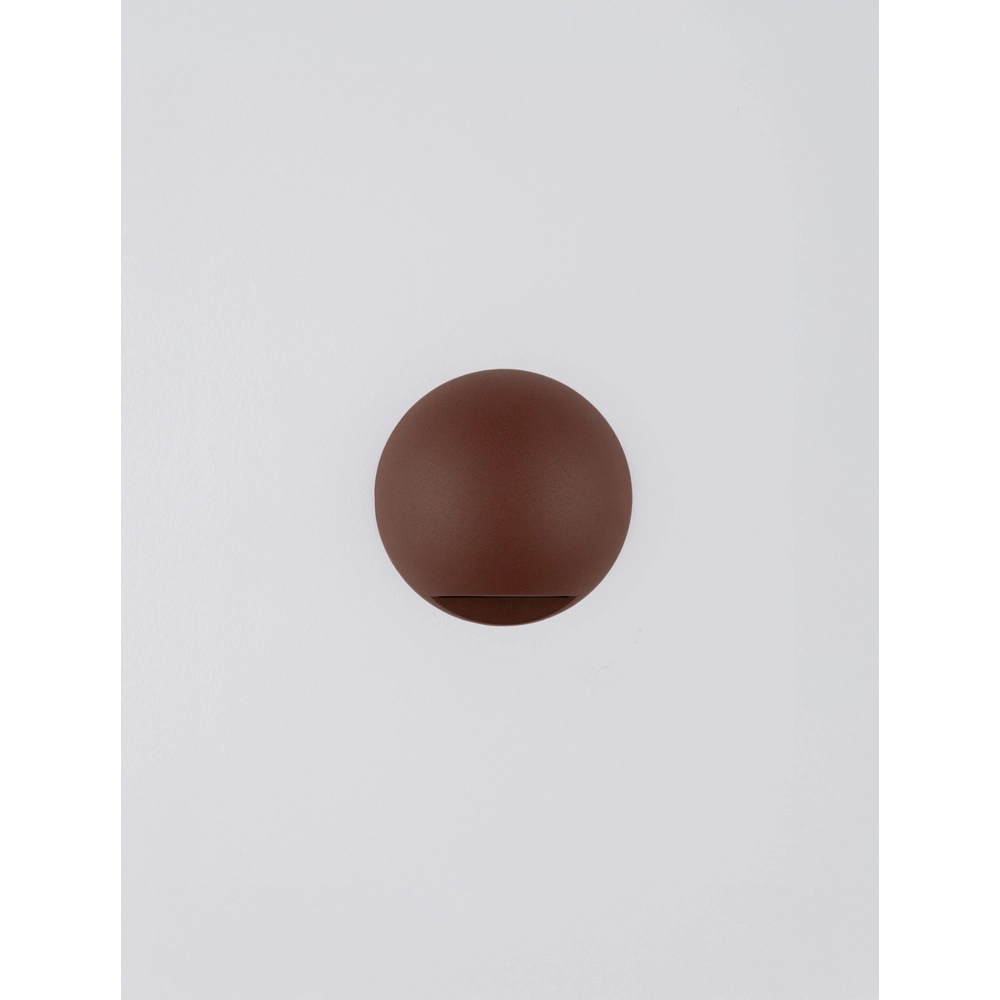 Wandlamp Passo enkel roestbruin Lyora 5212017478641