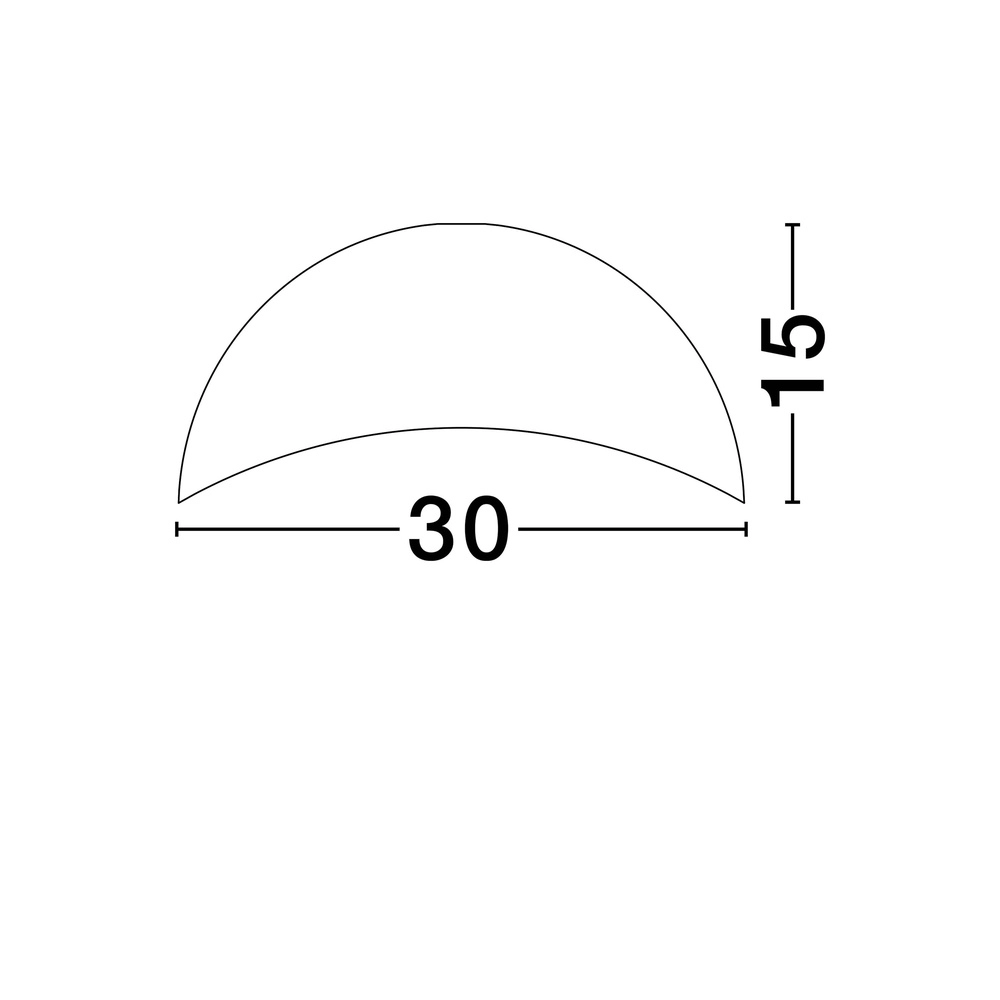 Plafondlamp Opsi wit Ø 30cm Lyora 5212017458063