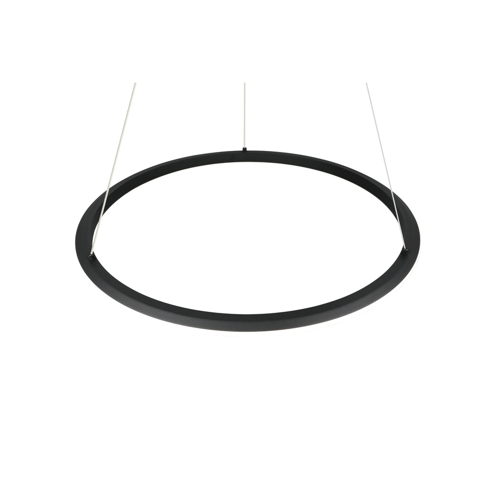 Hanglamp Amador zwart Ø 75cm Trio 4017807656671