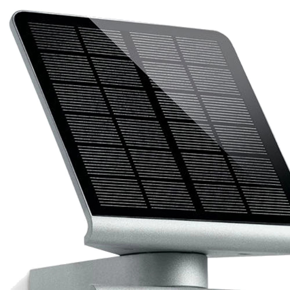 Solar muurlamp met sensor X Solar L-S zilvergrijs Steinel 4007841671013
