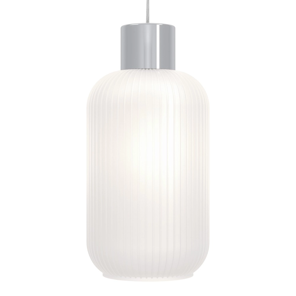 Design hanglamp Dasmina chroom met wit Ø 13cm Eglo 9008606406319