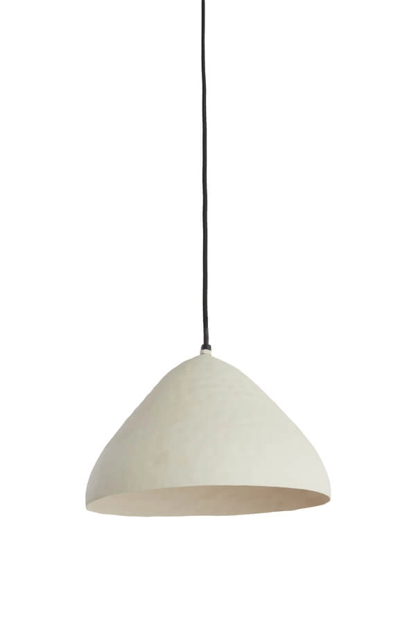 Hanglamp Elimo Ø 32cm wit Light & Living 8717807705350