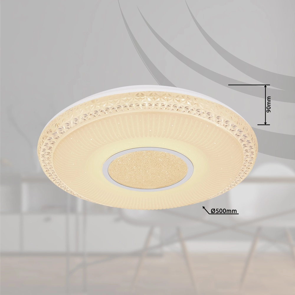 Plafondlamp Klemens Ø 50cm Globo 9007371387700