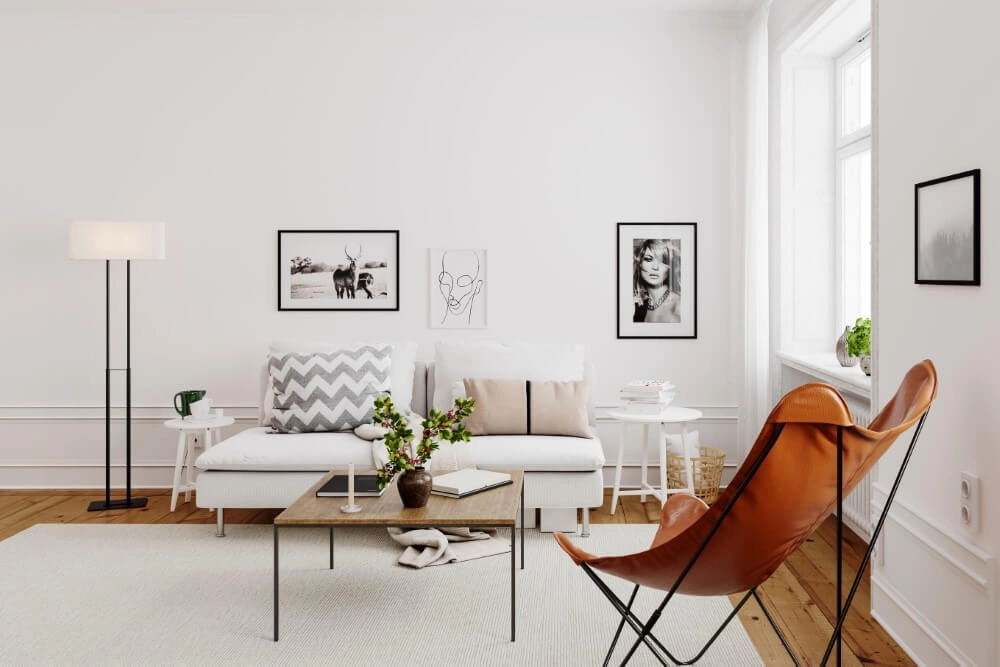 Staande lamp Lutton wit By Rydéns 7391741007322