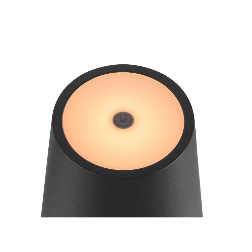 Buiten tafellamp Vinolina Two zwart - oplaadbaar SLV 4024163288323