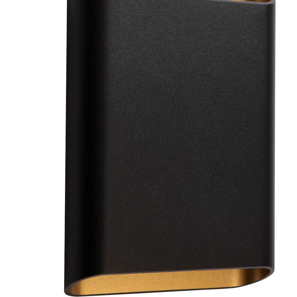 Wandlamp Diaz S Zwart met goud Artdelight 8720701100213