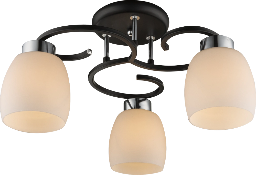 Plafondlamp Pessoa Iv zwart Globo 9007371329045