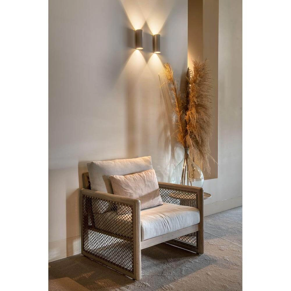 Design wandlamp Brody2 champagne Artdelight 8720701100107
