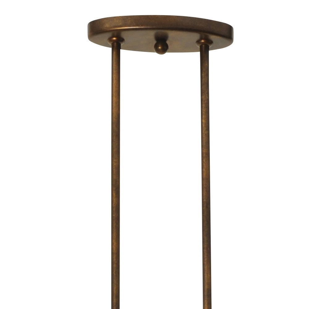 Eetkamer hanglamp Bolzano 4-lichts bronsbruin Masterlight 8718121008387