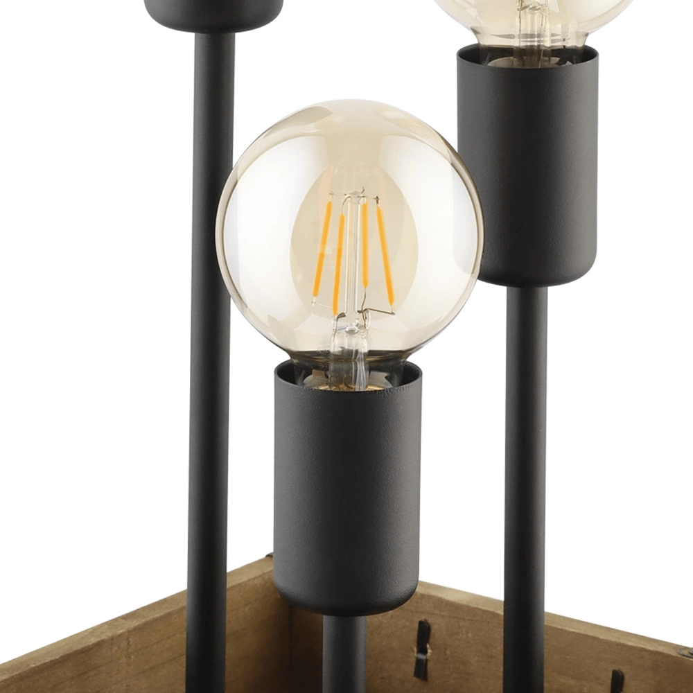 Houten tafellamp Wootton Eglo 9002759435943