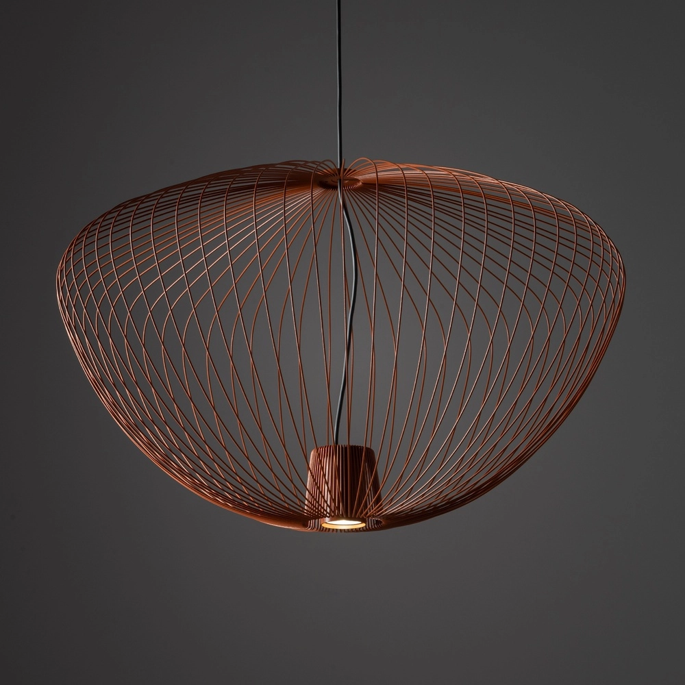 Kooilamp Pumpkin terracotta Ø 70cm Lyora 5903139114943