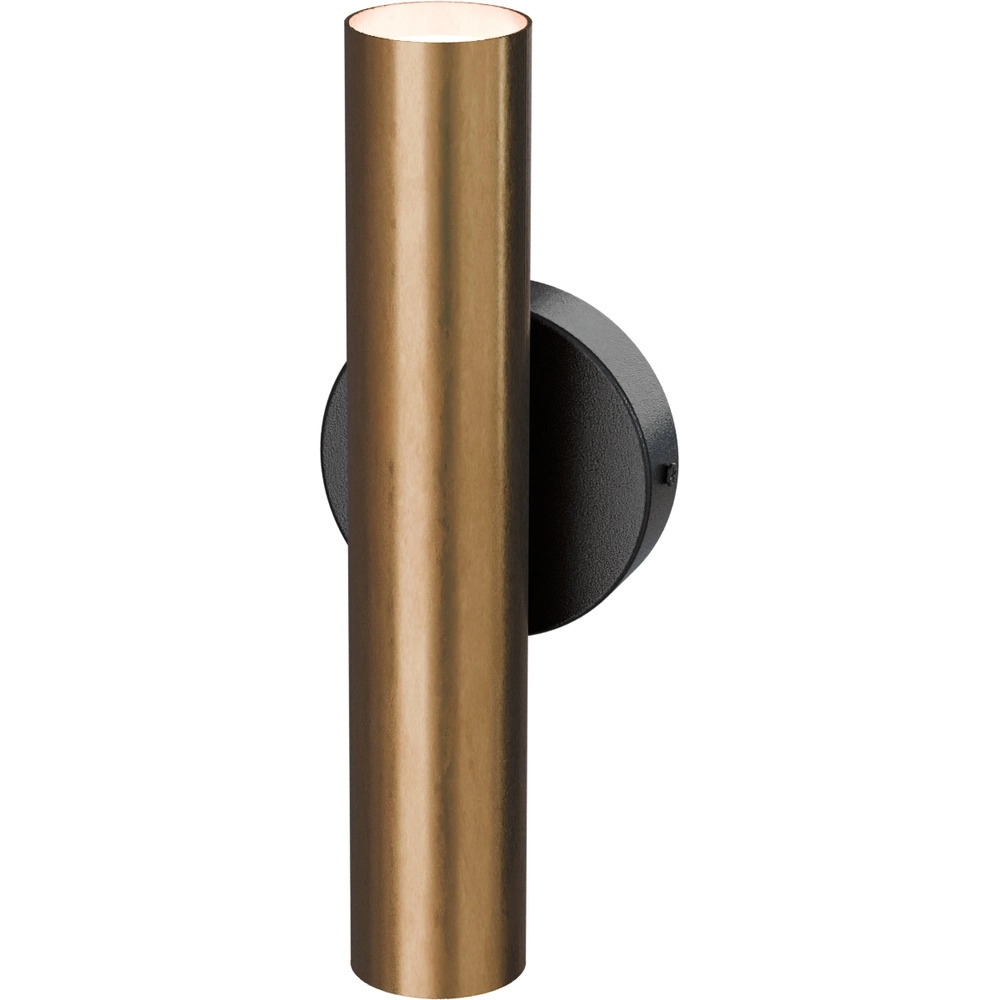 Wandspot Run antiek koper - 2x GU10