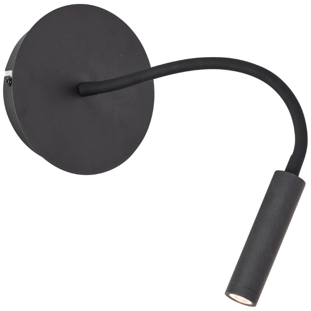 Wandlamp Jutta zwart flexibel Wandlamp Jutta zwart flexibel