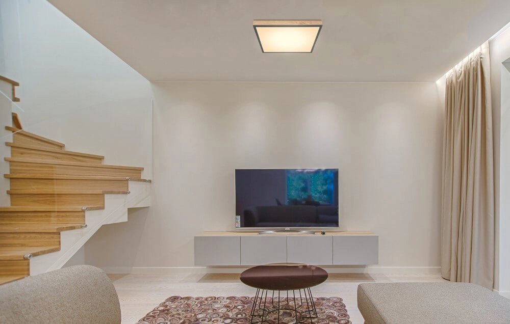 Dimbare led plafondlamp Doro 45x45cm Globo 9007371422760