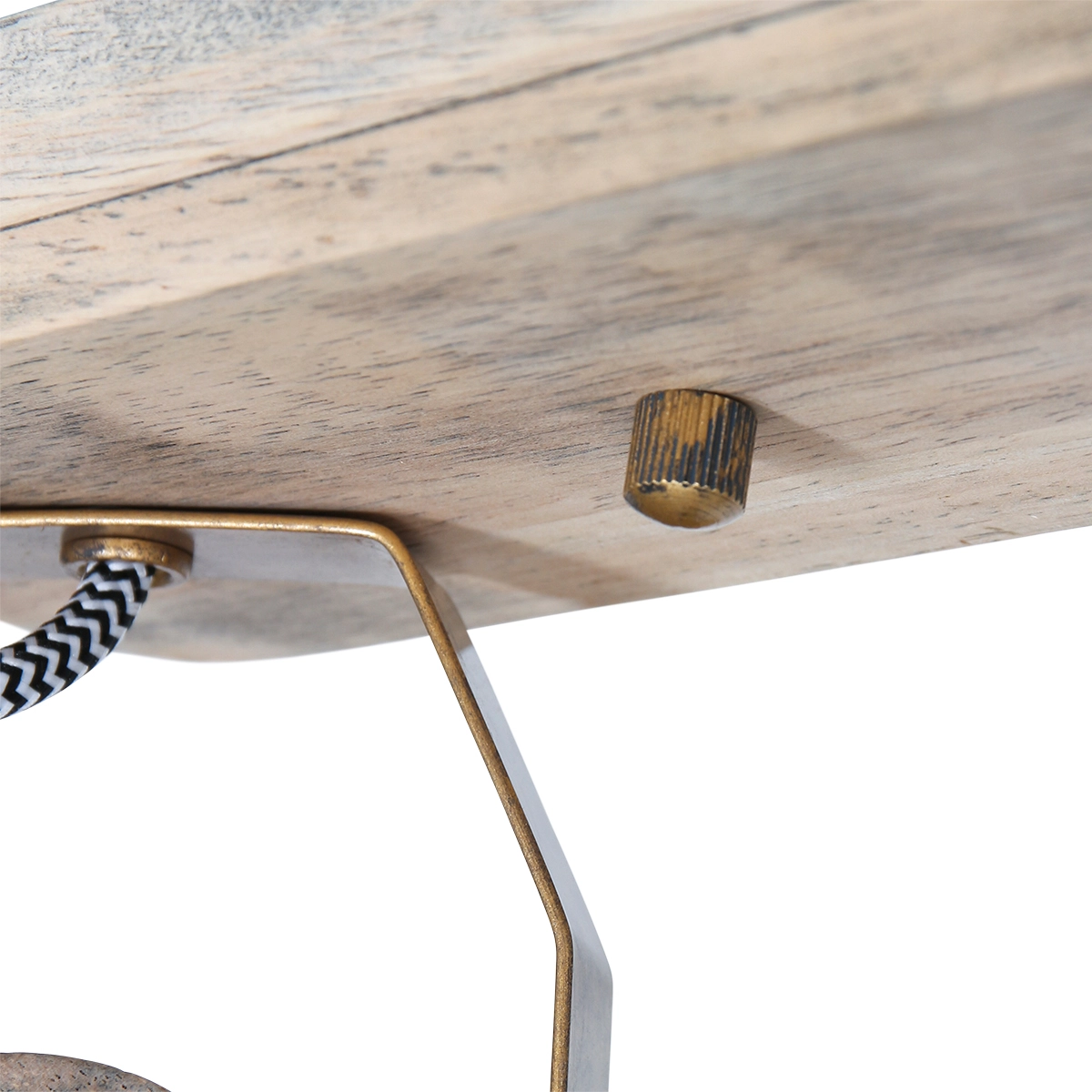 Dubbele opbouwspot Gearwood industrieel Steinhauer 8712746135039