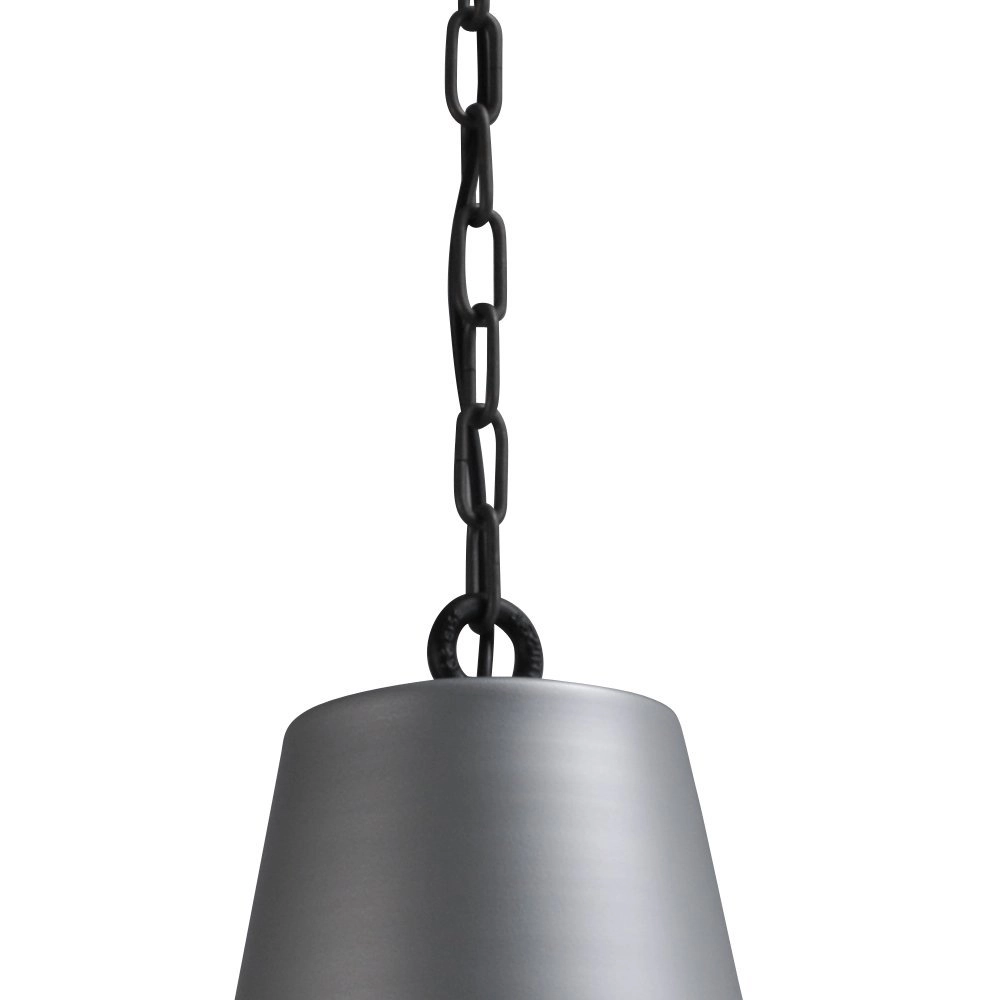 Retro hanglamp Prato XXL Industria 67 grijs met zwart Masterlight 8718121237831