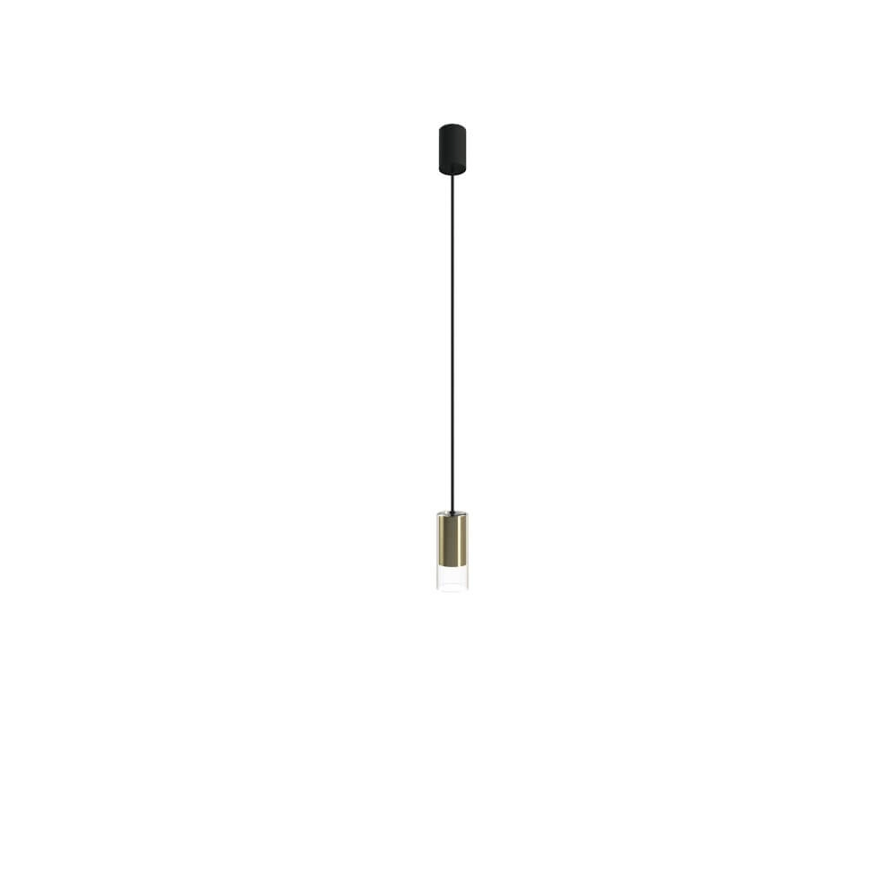 Witte hanglamp Cylinder met glas Lyora 5903139787093