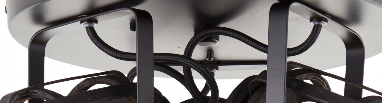 Spots Woodrow 3-lichts antiek zwart Brilliant 4004353391309