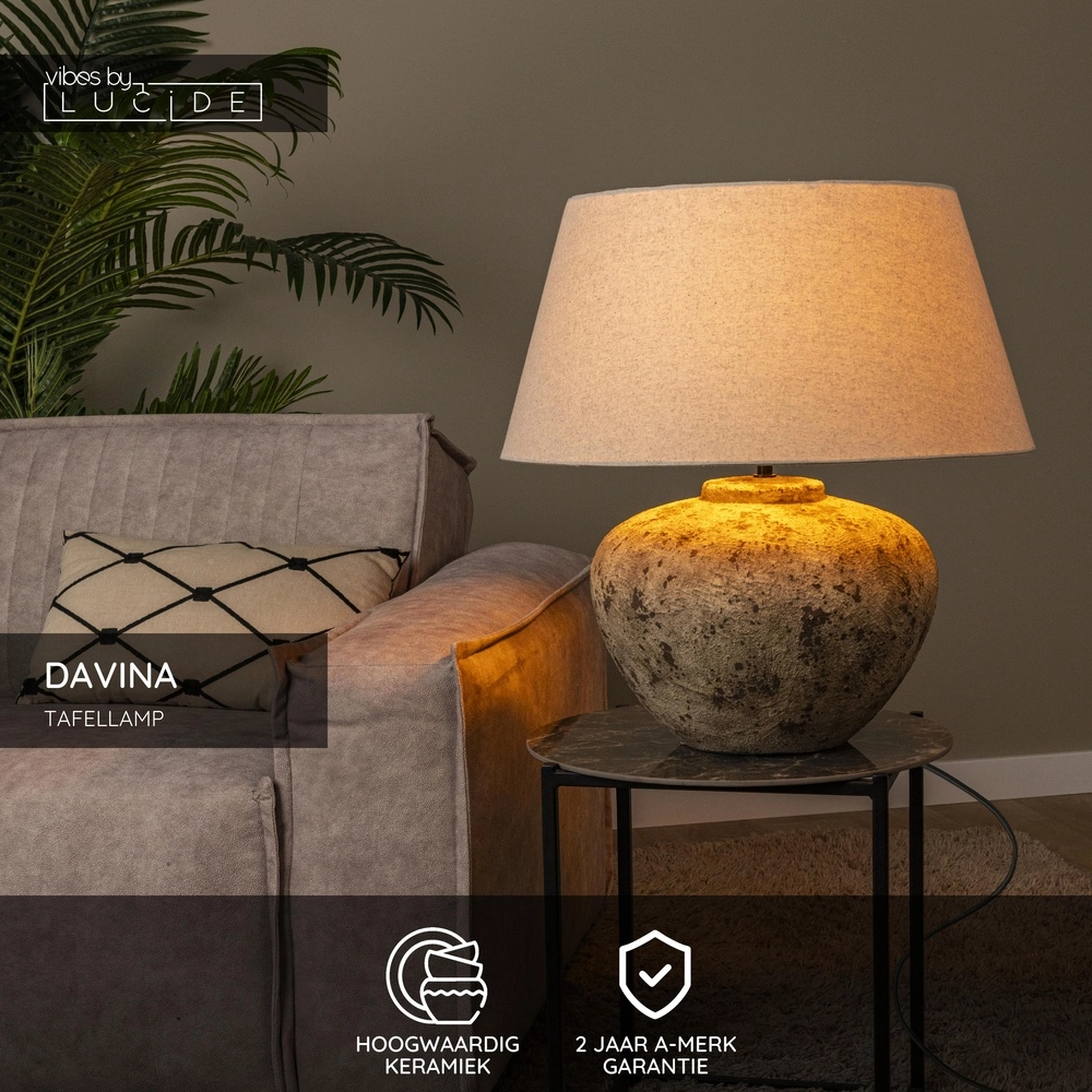 Schemerlamp Davina Ø 55cm Lucide Vibes 5411212470317