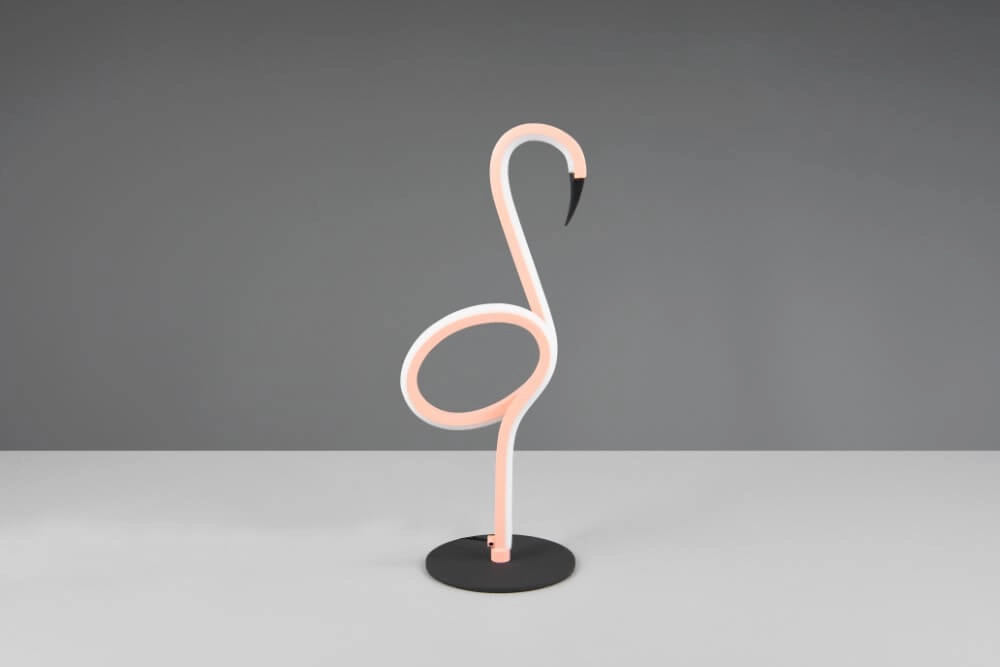 Roze flamingo led tafellamp Ingo Trio 4017807613704