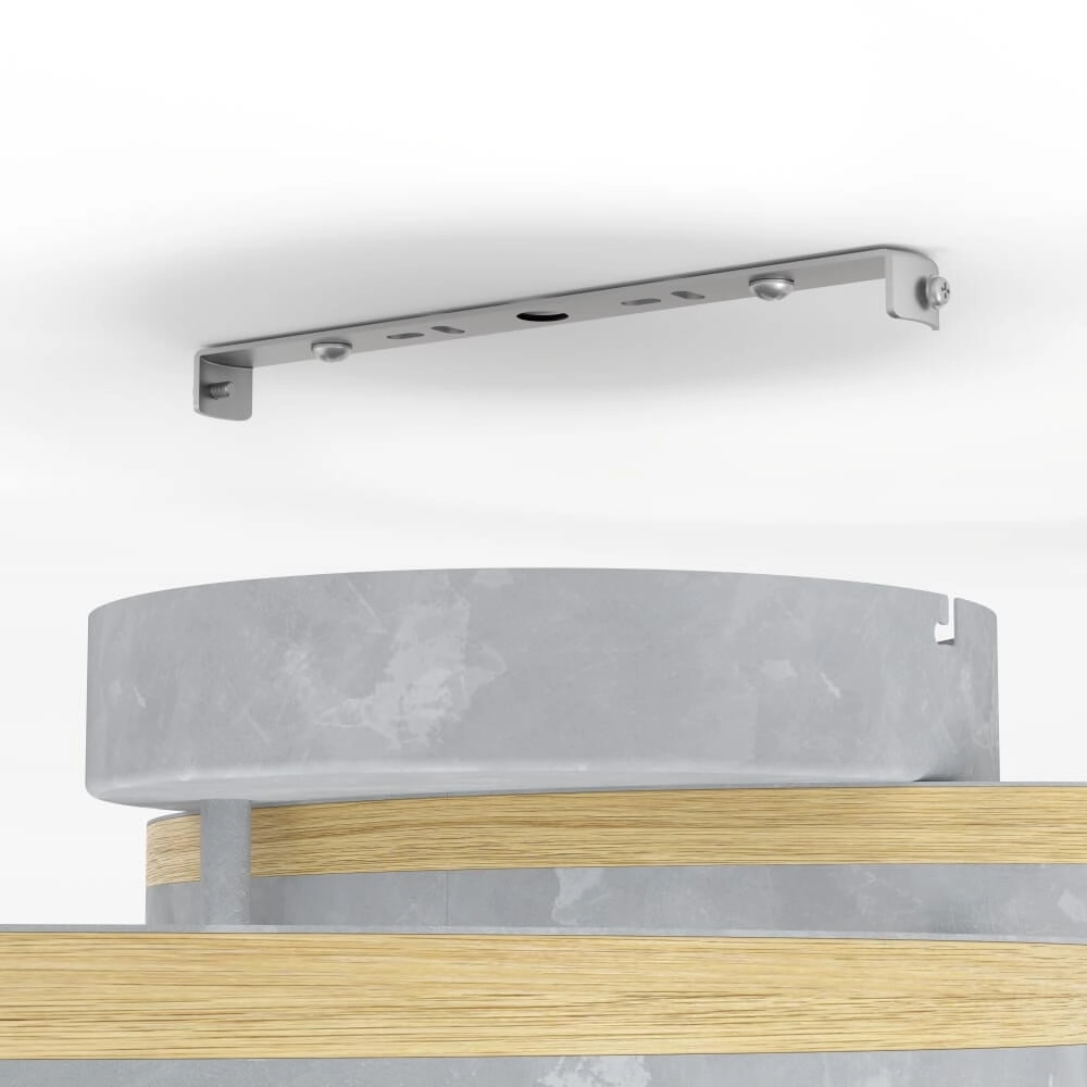 Landelijke led plafondlamp Cadinaro 3-lichts Stars of Light 9002759398958