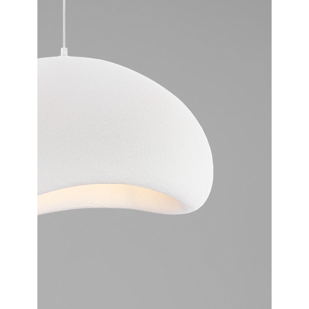 Natural pendant lamp Aere white 60cm Lyora 5212017460790