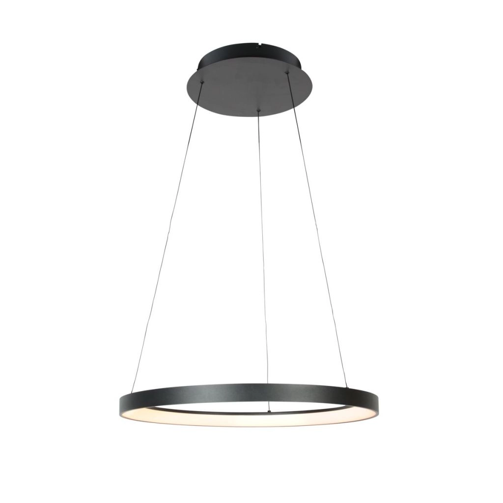 Hanglamp Ringlede zwart