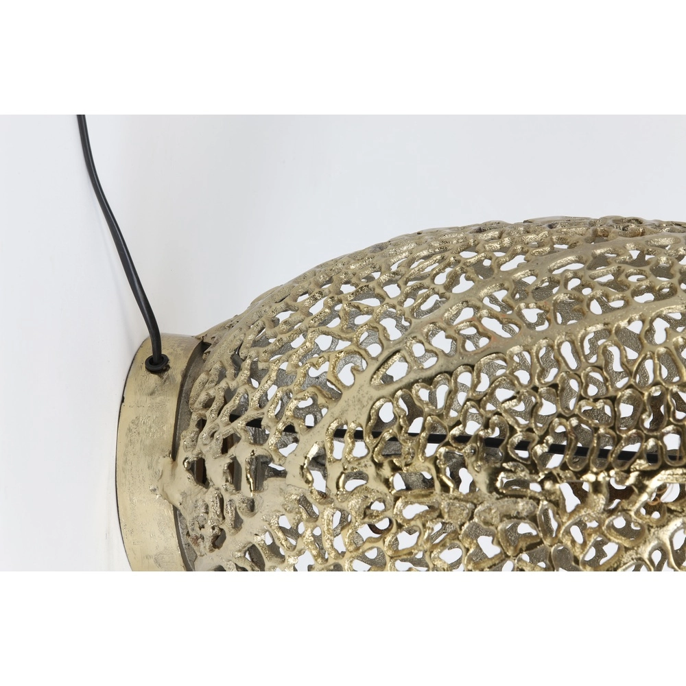 Design tafellamp Sinula Ø 24cm - messing mat Light & Living 8717807614508