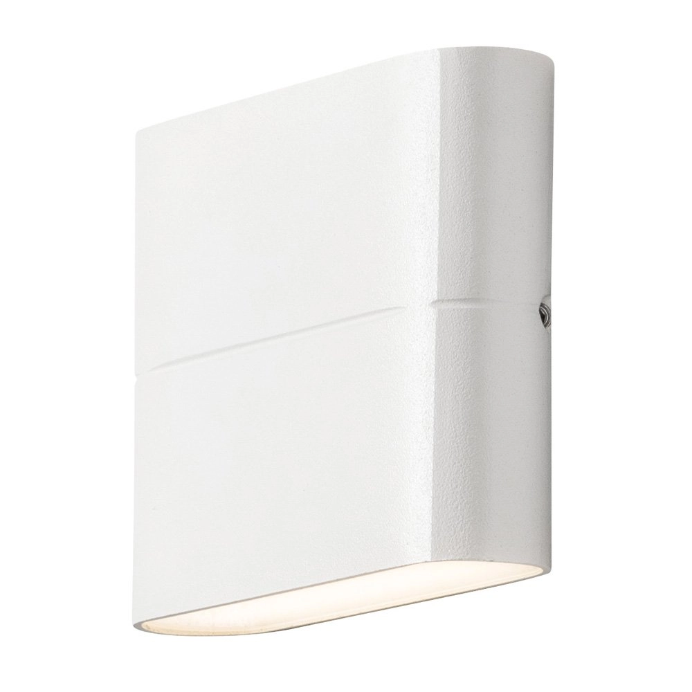 Vlakke up en downlighter Chieri 11cm wit Vlakke up en downlighter Chieri 11cm wit