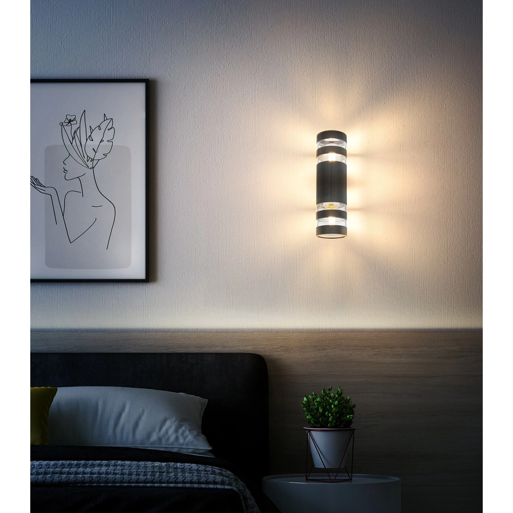 Design wandlamp Hayes zwart Globo 9007371575237