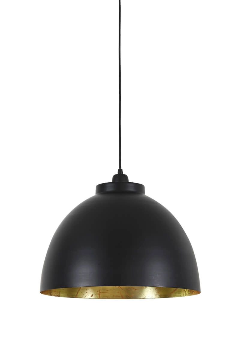 Landelijke hanglamp Kylie zwart Ø 45cm Light & Living 8717807059477