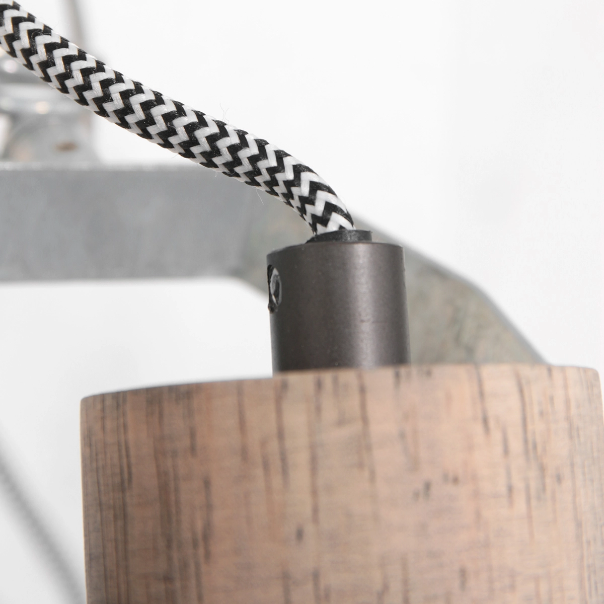 Eetkamer hanglamp Gearwood zwart Steinhauer 8712746133783